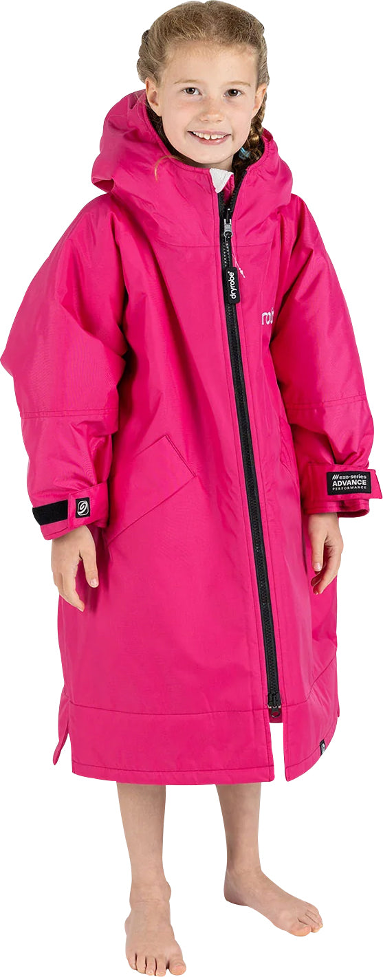 Changing Robe Pink Dryrobe Advance Long Sleeve Junior Changing Robe - Pink – Start Fitness