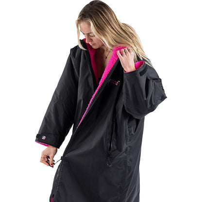 Dryrobe Advance Long Sleeve Changing Robe - Pink