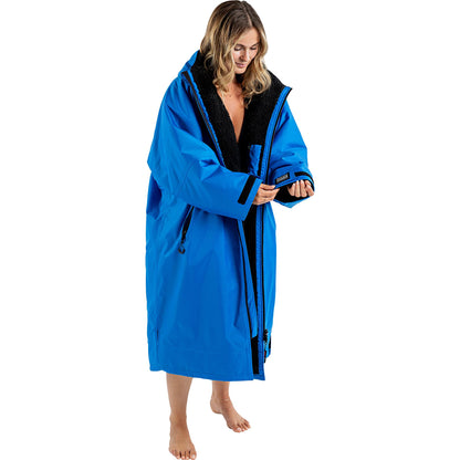 Dryrobe Advance Long Sleeve Changing Robe - Cobalt