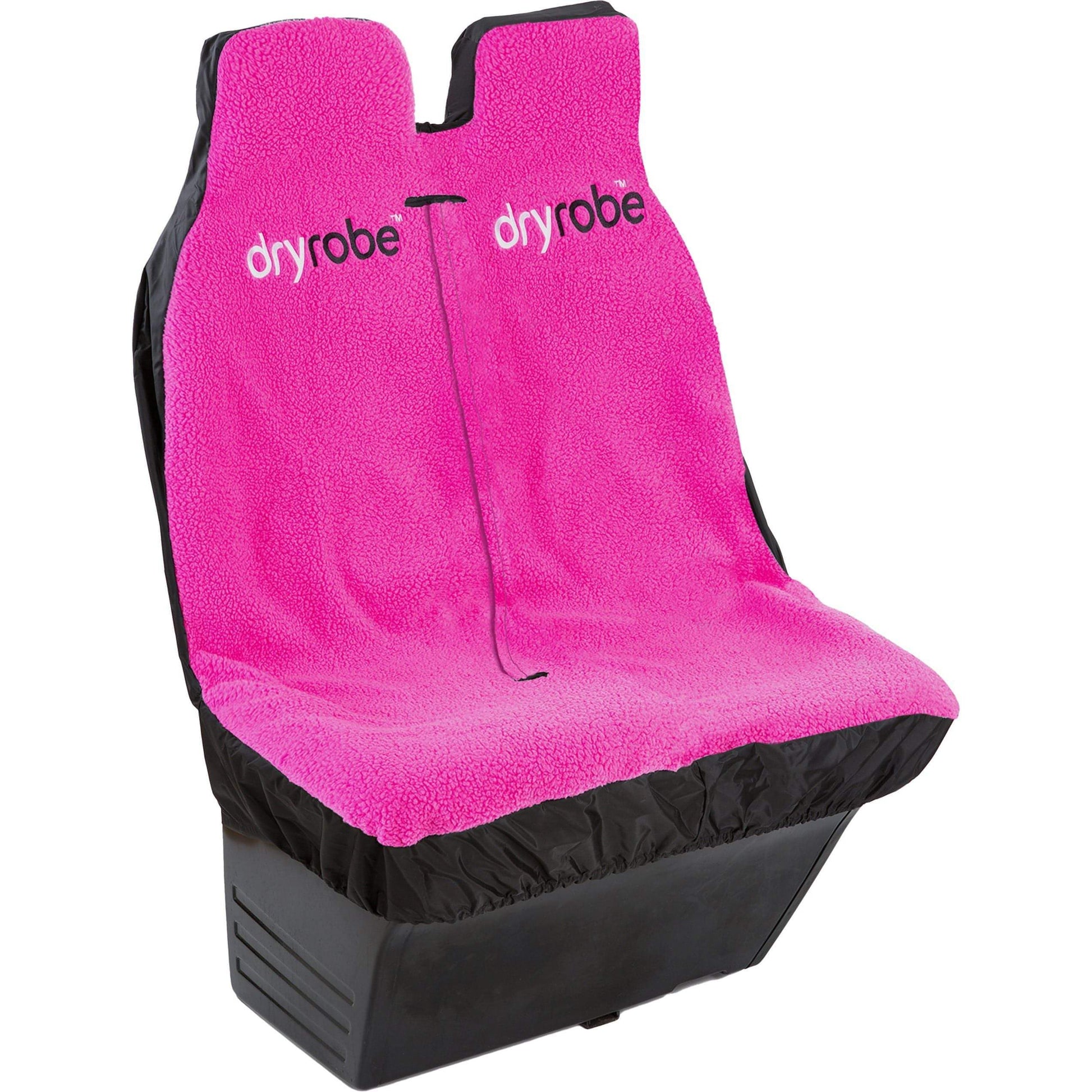 Dryrobe Waterproof Double Car Seat Cover Dcsc Black Pink