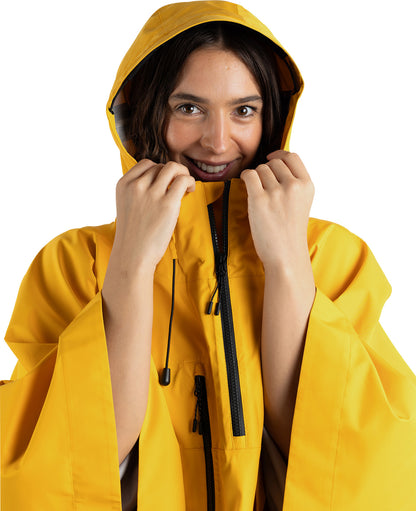 Dryrobe Waterproof Poncho - Yellow