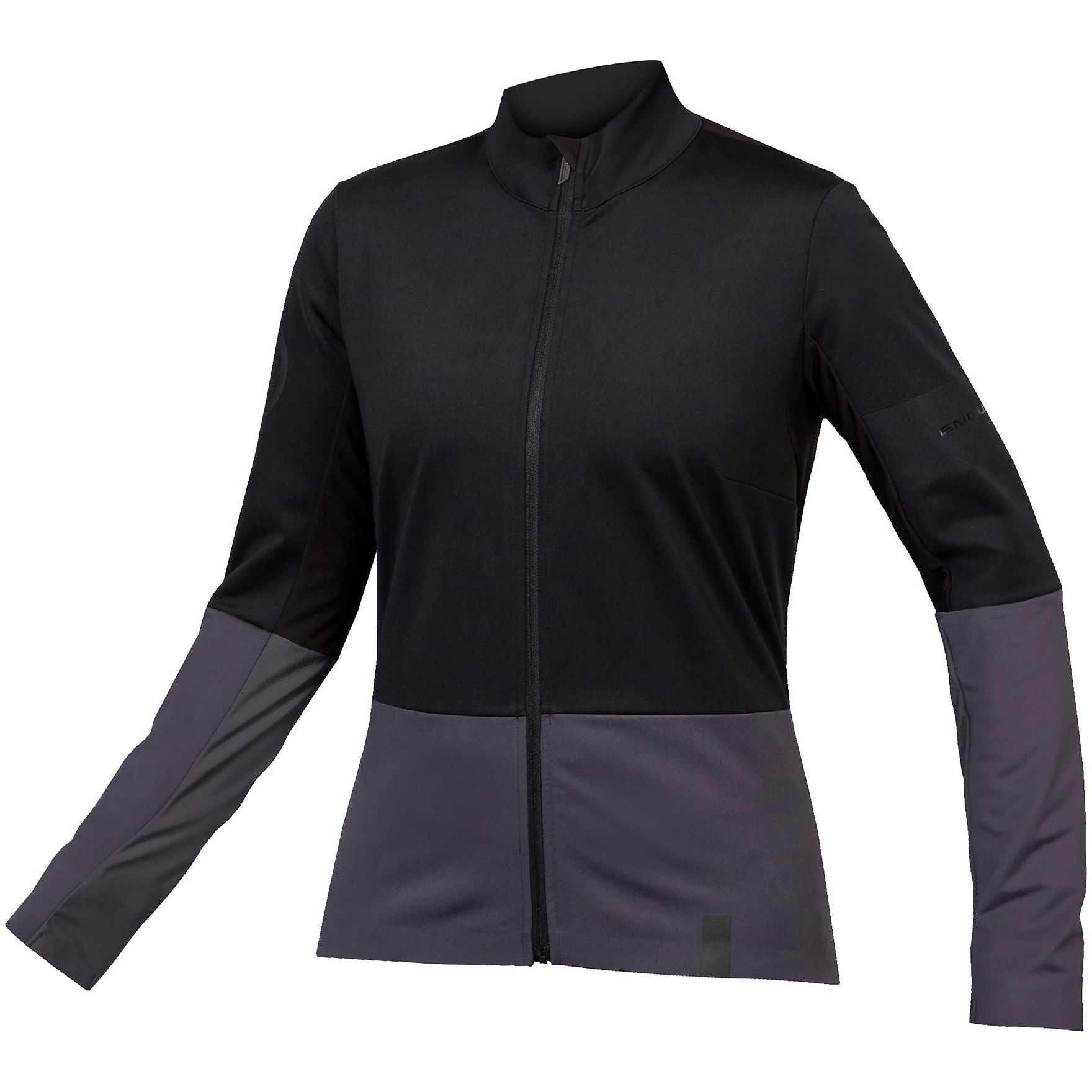 Endura Fs260 Jetstream Long Sleeve Jersey E6227Bk Front - Front View