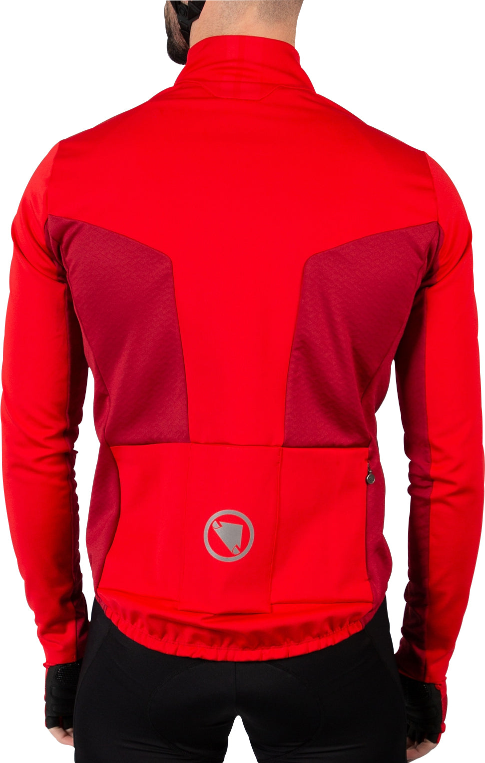 Jersey Red Endura Pro Roubaix Long Sleeve Jersey Endura FS260 Pro