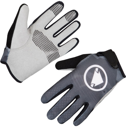 Endura Hummvee Full Finger Junior Cycling Gloves - Grey