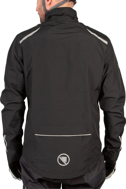 Endura Hummvee Waterproof Mens Cycling Jacket - Black