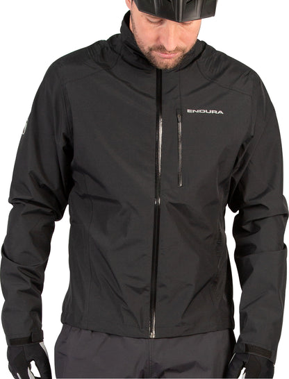 Endura Hummvee Waterproof Mens Cycling Jacket - Black
