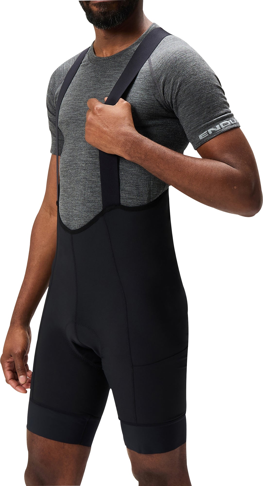 Endura LOOP - Salopette da ciclismo corta - schwarz/nero Endura LOOP - Salopette da ciclismo corta - schwarz/nero