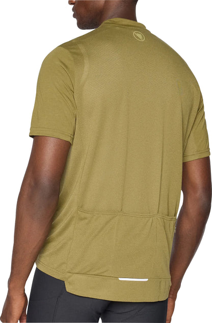 Endura Loop Short Sleeve Mens Cycling Jersey - Green