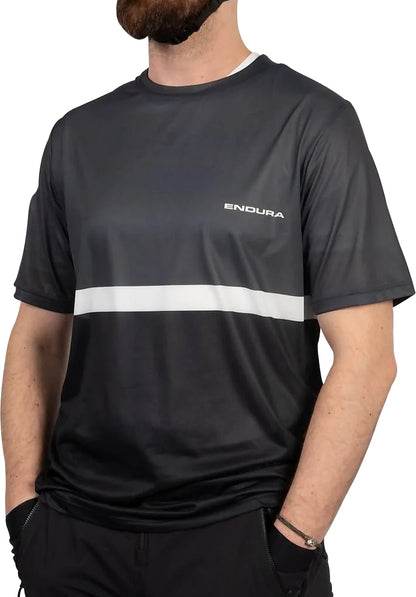 Endura SingleTrack Core II Short Sleeve Mens Cycling Jersey - Black