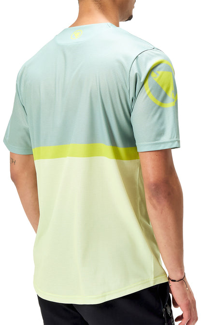 Endura SingleTrack Core II Short Sleeve Mens Cycling Jersey - Green