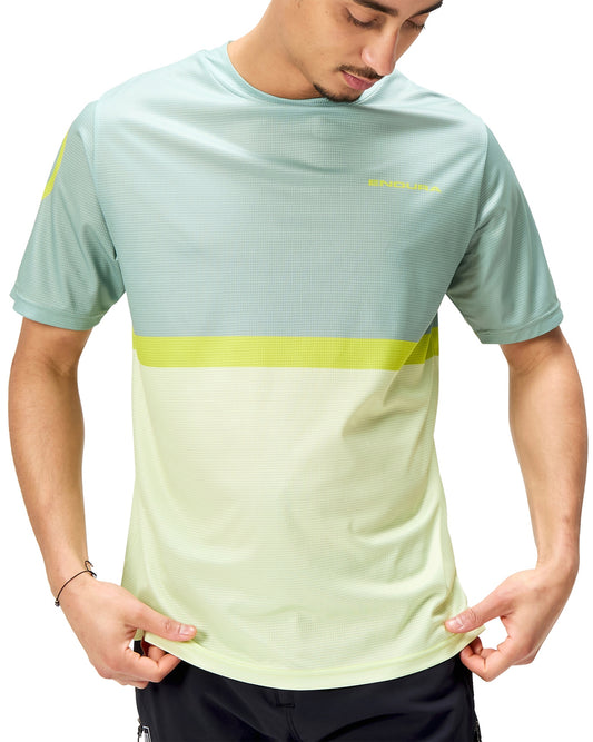 Endura SingleTrack Core II Short Sleeve Mens Cycling Jersey - Green