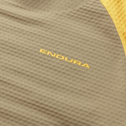 Endura SingleTrack Fleece Long Sleeve MTB Mens Cycling Jersey - Green