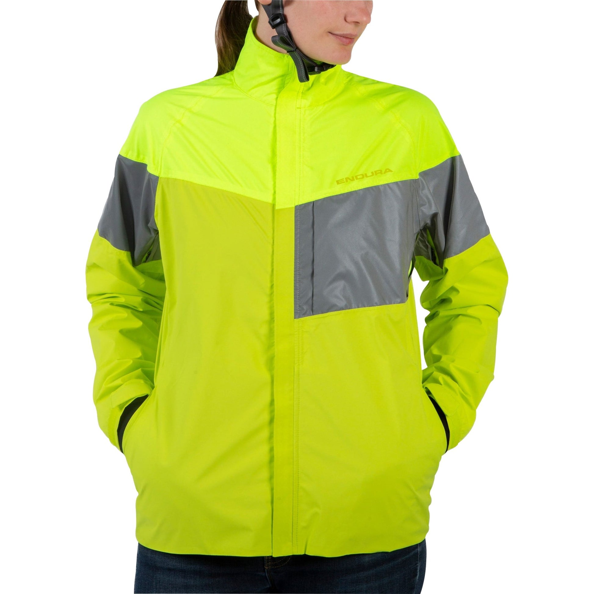 Endura Urban Luminite II Waterproof Womens Cycling Jacket Yellow