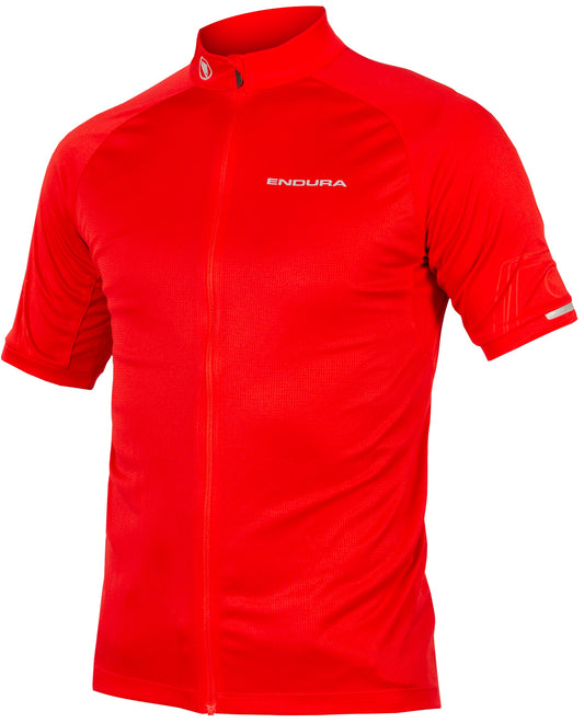 Endura Xtract II Short Sleeve Mens Cycling Jersey - Red
