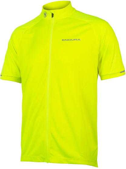 Endura Xtract II Short Sleeve Mens Cycling Jersey - Yellow