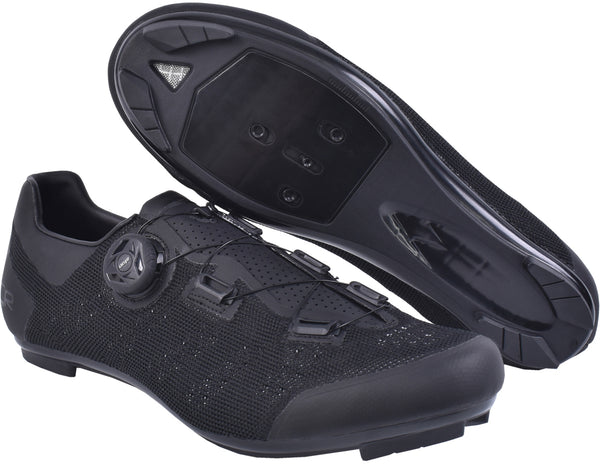 FLR F-11 XD-Knit Pro Mens Road Cycling Shoes - Black – Start