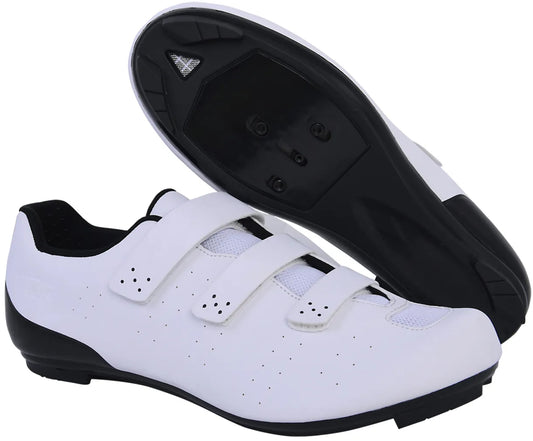 FLR F-37 Mens Road Cycling Shoes - White