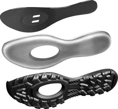 FLR Rexston Mens MTB Cycling Shoes - Black