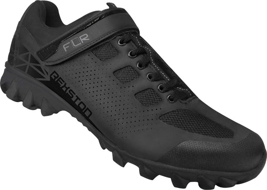 FLR Rexston Mens MTB Cycling Shoes - Black