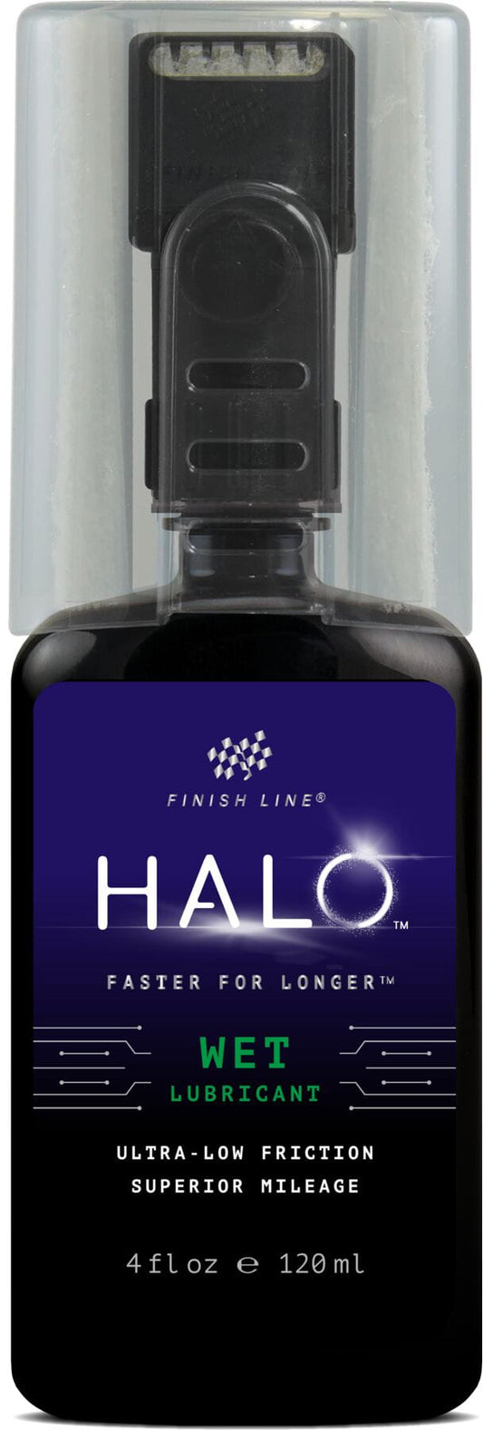 Finish Line Halo Wet Lubricant 120ml - Bottle And Smart Luber
