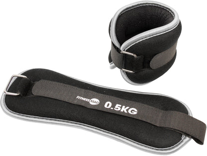 Fitness Mad Neo Wrist & Ankle Weights 0.5kg