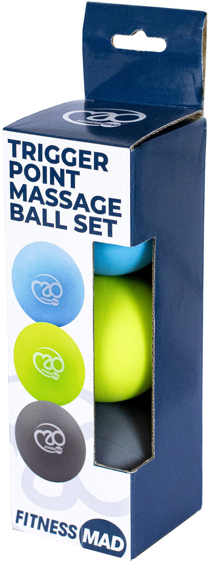 Fitness Mad Trigger Point Massage Ball Set - Multi