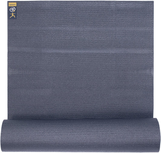 Fitness Mad Warrior II Plus 6mm Yoga Mat - Grey