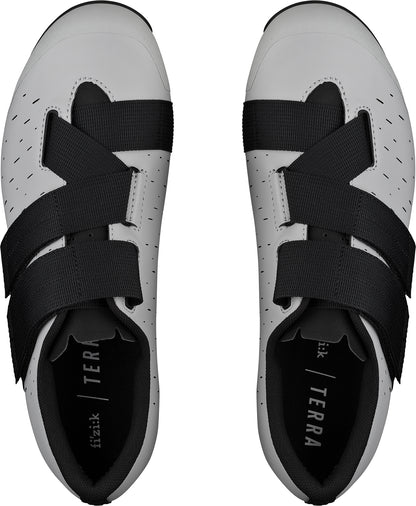 Fizik X4 Terra Powerstrap Mens Road Cycling Shoes - Grey