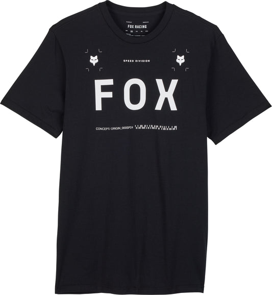 Fox Aviation Premium Short Sleeve Mens Cycling Jersey - Black