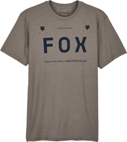 Fox Aviation Premium Short Sleeve Mens Cycling Jersey - Grey