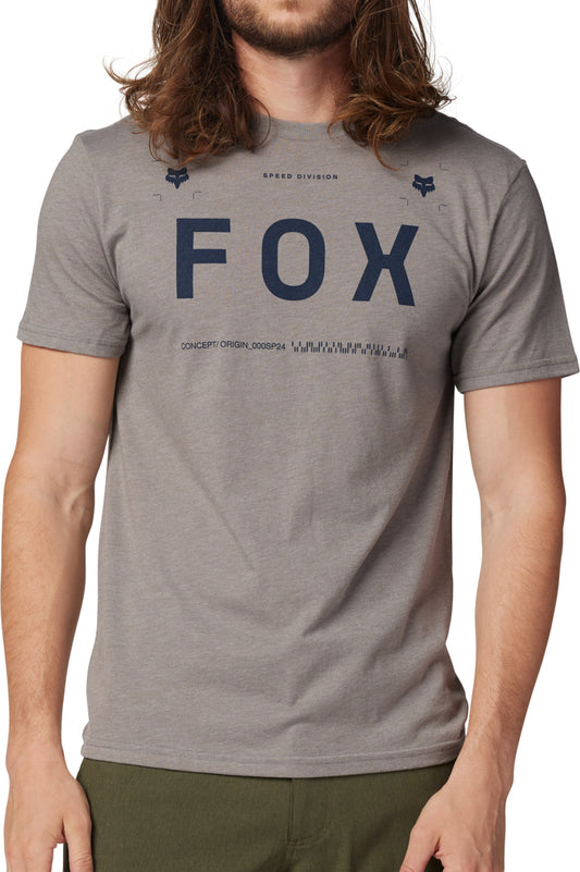 Fox Aviation Premium Short Sleeve Mens Cycling Jersey - Grey