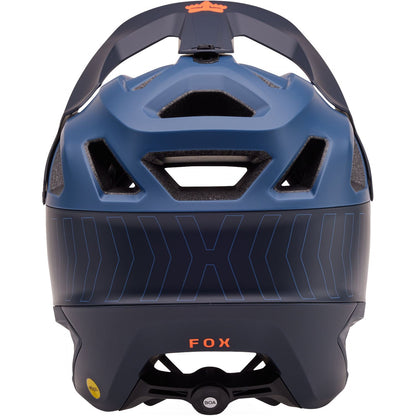 Fox Dropframe Pro MTB Full Face Cycling Helmet - Blue