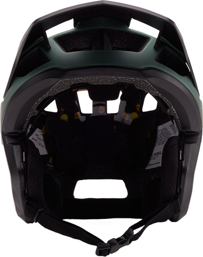 Fox DropFrame MTB Full Face Cycling Helmet - Green