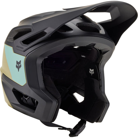 Fox Dropframe Pro MTB Full Face Cycling Helmet - Brown