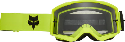 Fox Main Core Cycling Goggles - Yellow