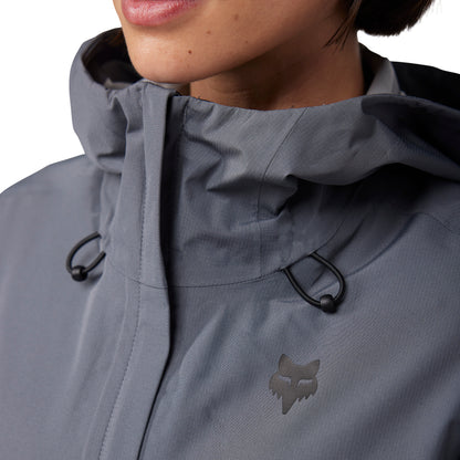 Fox Ranger 2.5L Water Womens Cycling Jacket - Grey