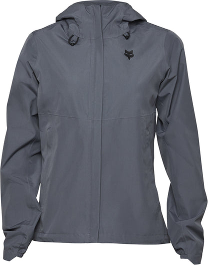 Fox Ranger 2.5L Water Womens Cycling Jacket - Grey