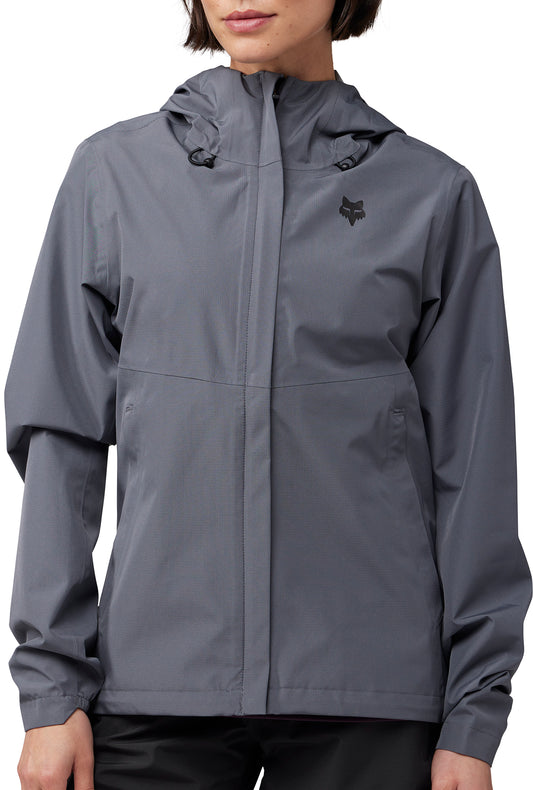 Fox Ranger 2.5L Water Womens Cycling Jacket - Grey