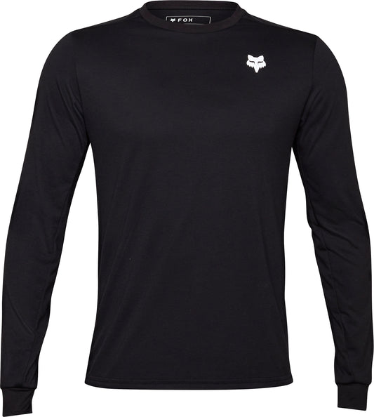 Fox Ranger DriRelease Long Sleeve Mens Cycling Jersey - Black