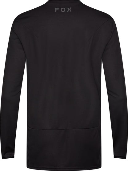 Fox Ranger Fox Head Long Sleeve Mens Cycling Jersey - Black