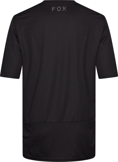 Fox Ranger Fox Head Short Sleeve Mens Cycling Jersey - Black