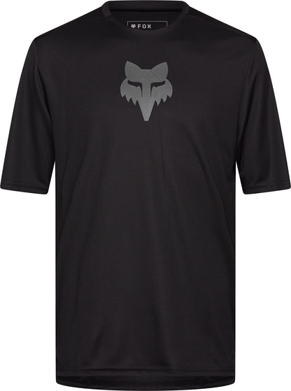 Fox Ranger Fox Head Short Sleeve Mens Cycling Jersey - Black