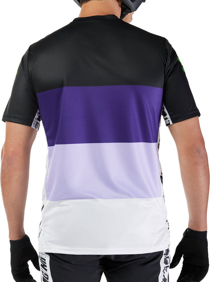 Fox Ranger Grid Short Sleeve Mens Cycling Jersey - Black