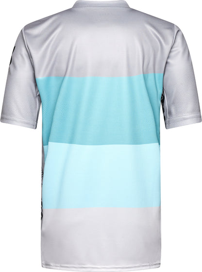 Fox Ranger Grid Short Sleeve Mens Cycling Jersey - Grey