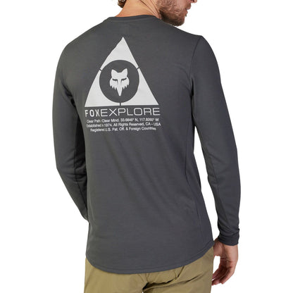 Fox Ranger Tred Drirelease Long Sleeve Back View