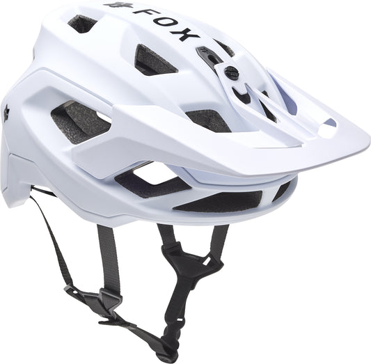 Fox Speedframe Solid MTB Cycling Helmet - White