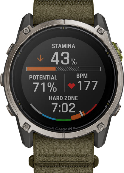 Garmin Enduro 4 Ultraperformance GPS Multisport Watch - Green