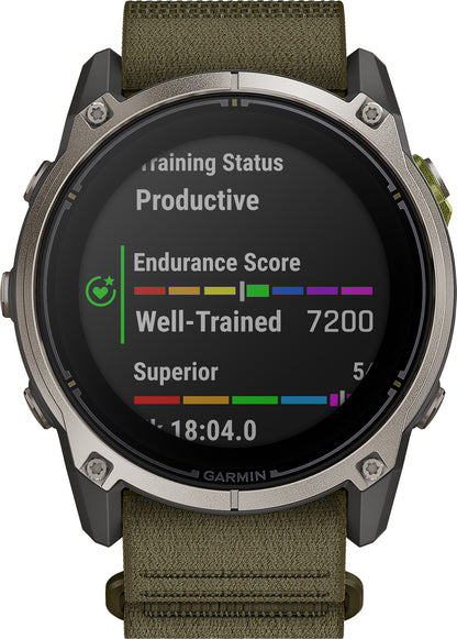 Garmin Enduro 4 Ultraperformance GPS Multisport Watch - Green
