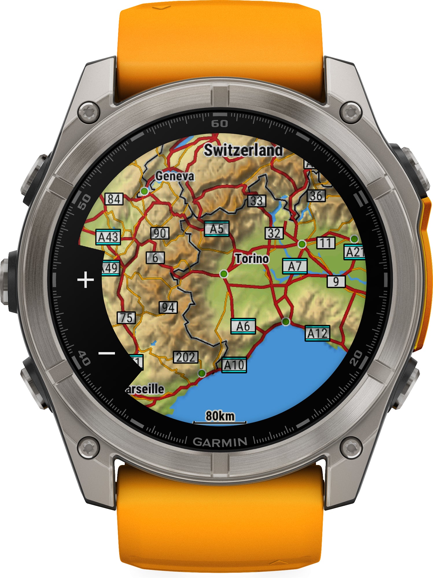 Garmin Fenix 8 AMOLED Sapphire 51mm HRM With GPS Multisport Watch