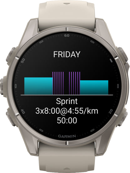 Garmin Fenix 9 43mm Multisport Watch - Grey